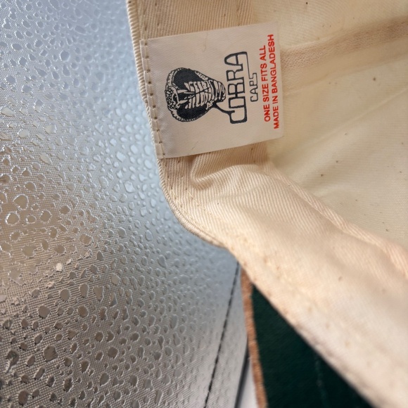 Vintage 90s Cracker Barrel 500 NASCAR Beige/Tan Collectible Racing Hat - Picture 11 of 13
